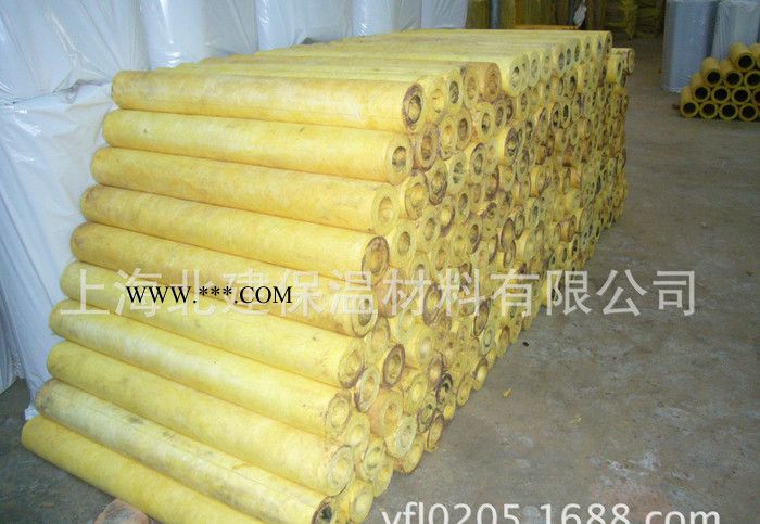 制冷设备保温用玻璃棉管 高温管道用玻璃棉管 防火玻璃棉保温管图2