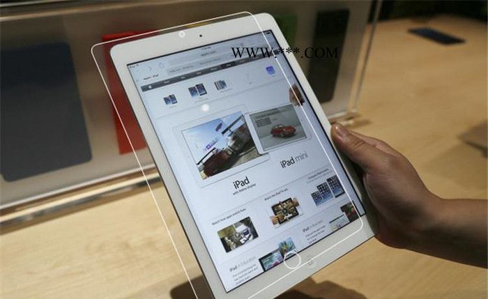 [直销]ipad5 air 平板钢化玻璃膜 玻璃膜 9H高清图2
