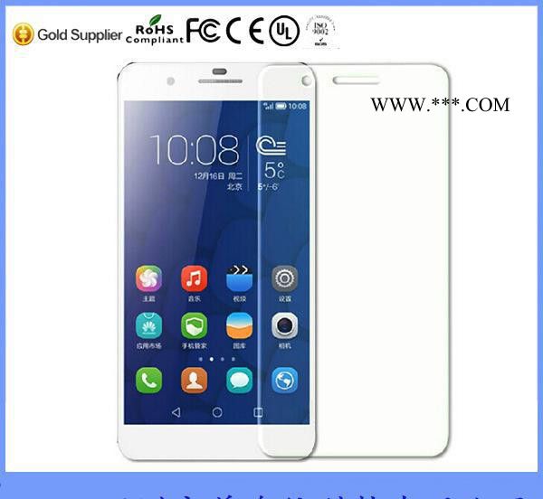 三星钢化玻璃膜 S4 S5 手机钢化玻璃 **硬度 防刮花 工厂直销图1