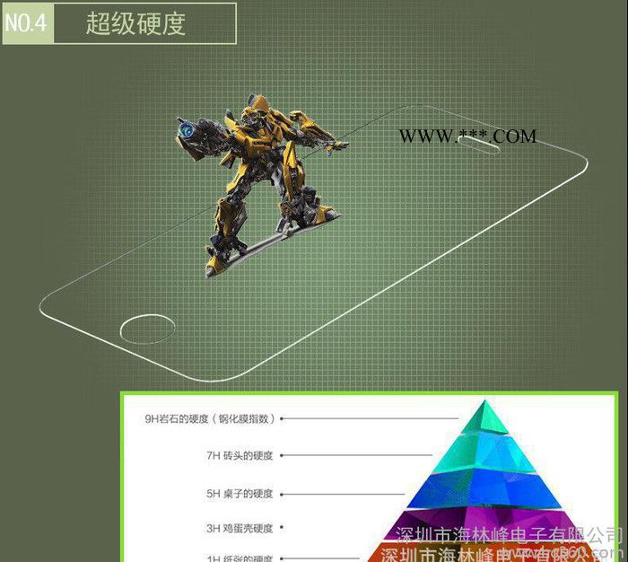 钢化玻璃贴膜 苹果5 iphone6/5S系列手机钢化玻璃膜 手机贴膜批发图3