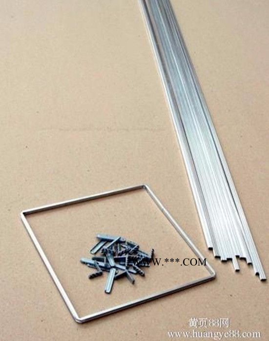 济南汇科中空玻璃玻璃铝条6A-27A高频焊铝条中空玻璃分子筛插件