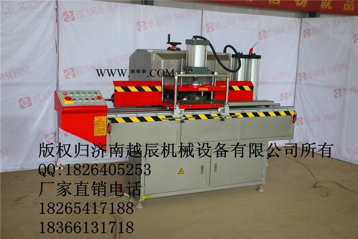 厂家供应铝合金门窗加工设备，金乡五刀大端面铣床价格，销售塑钢门窗加工设备，中空玻璃加工设备，雕刻机设备图1