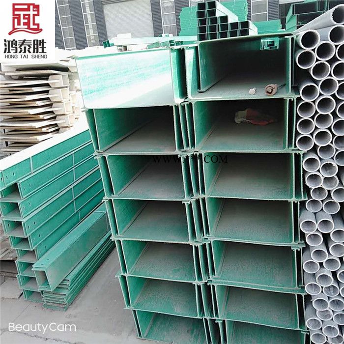 鸿泰胜玻璃钢管箱 玻璃钢槽式桥架 玻璃钢电缆槽 玻璃钢 阻燃玻璃钢电缆桥架 防火玻璃钢电缆桥架 槽式玻璃钢电缆桥架图5