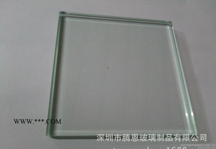 深圳腾恩水切磨边加工圆形倒边蒙砂异性开槽抛光钢化玻璃定制图2