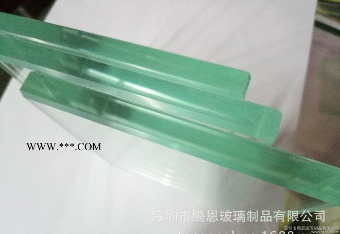 深圳腾恩水切磨边加工圆形倒边蒙砂异性开槽抛光钢化玻璃定制图3