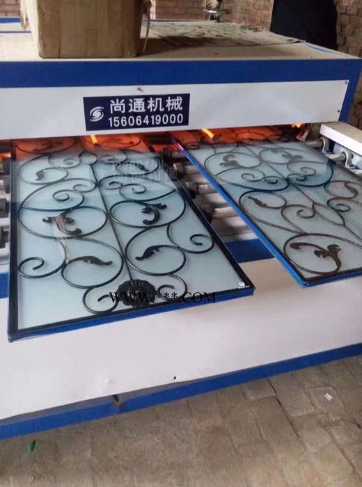 尚通暖边条板热压合片 卧式中空玻璃热压机暖边条热压机器热合机热压机设备 热压机合片 玻璃热压机 厂家定制图1