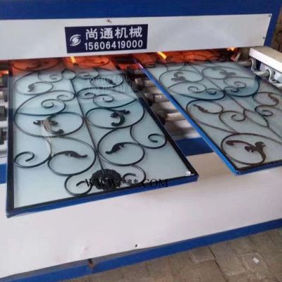 尚通暖边条板热压合片 卧式中空玻璃热压机暖边条热压机器热合机热压机设备 热压机合片 玻璃热压机 厂家定制