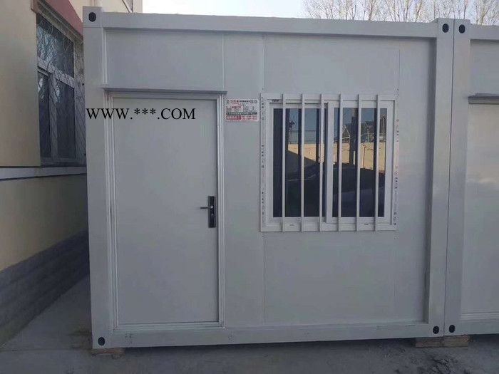 北京法利莱现货供应，18平住人，办公，可租可售，岩棉A级防火玻璃丝绵，住人集装箱房，板房图5