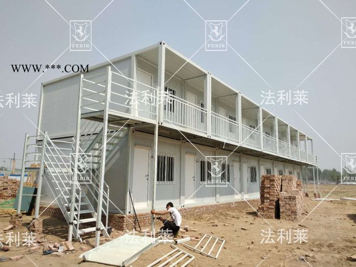 北京法利莱现货供应，18平住人，办公，可租可售，岩棉A级防火玻璃丝绵，住人集装箱房，板房图3