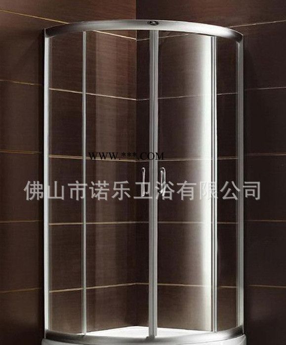 干湿分区酒店淋浴房 浴室移门 浴室隔断门 钢化玻璃平安承保图3