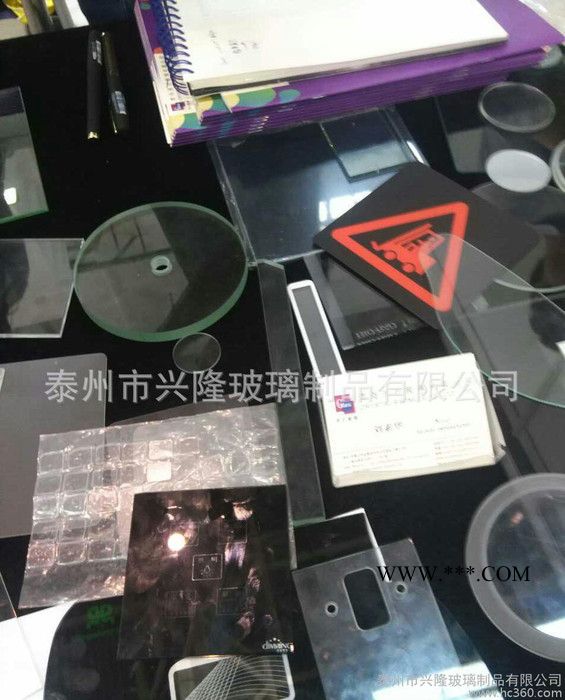 深加工 超薄钢化玻璃 异形玻璃 定制圆形玻璃图1
