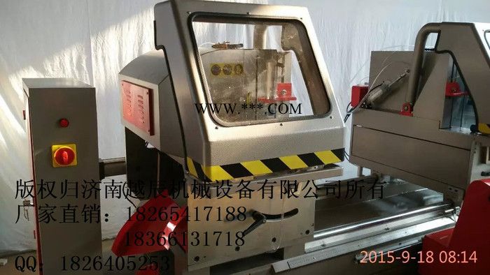 供应邢台铝合金门窗加工设备，精密锯价格，塑钢门窗加工设备，断桥铝加工设备，中空玻璃加工设备，雕刻机图3