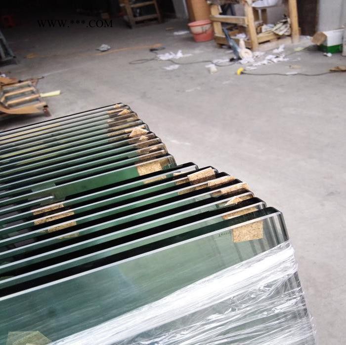 广东玻璃12MM钢化玻璃门定做 加工钢化玻璃茶几图2