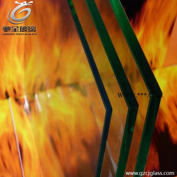驰金供应A类复合防火玻璃 防火门用防火玻璃 吃金玻璃图5