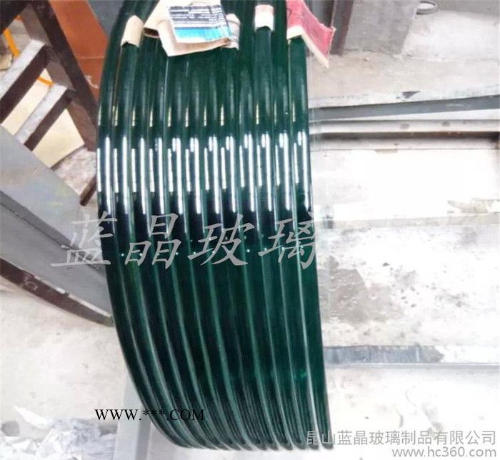 钢化玻璃异形磨边，深加工定制12mm钢化玻璃白玻图2