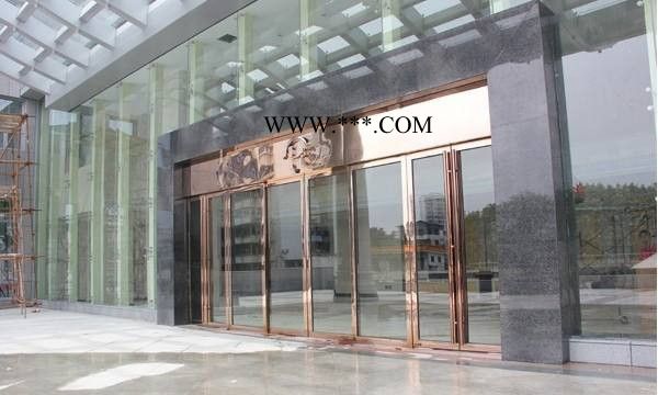 福州玻璃门鸿发极窄钛镁铝合金谷仓门中空玻璃隔断玻璃推拉门图1