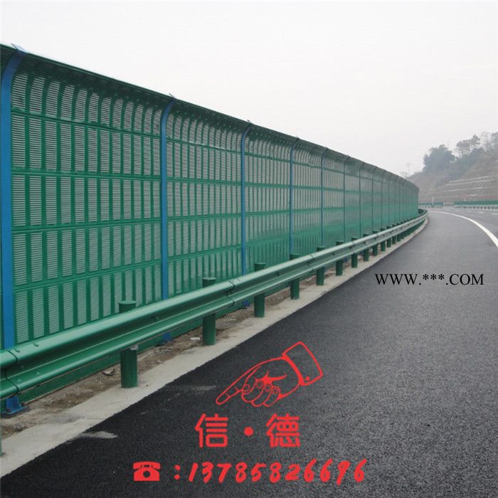 隔音墙 桥梁隔音墙 桥梁景观声屏障 桥梁钢化玻璃声屏障图1