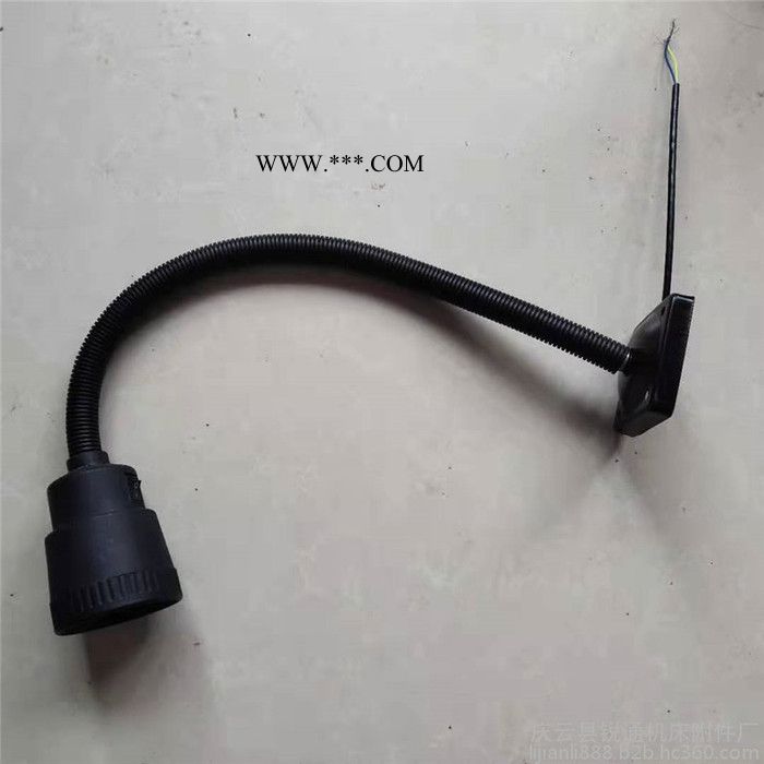 机床金属LED钢化玻璃工作灯 铝合金壳方形长条灯 防水防油防爆图1