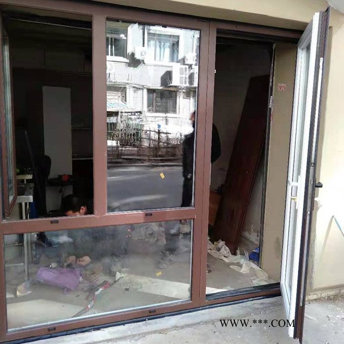 沈阳市加厚料断桥铝窗户厂家三玻中空玻璃加厚料断桥铝窗户厂家三玻钢化玻璃断桥铝生产厂家家居更换窗户厂家家居封阳台窗户图5