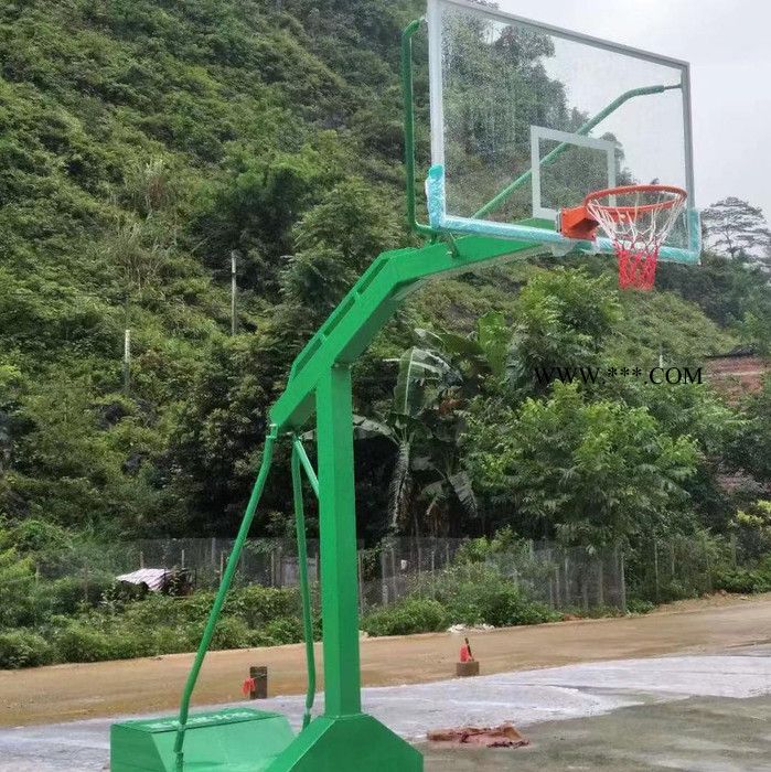 河池透明篮球架价格 河池标准篮球架价格 河池钢化玻璃篮球架价格 河池活动篮球架价格 河池篮球架厂家批发价格图3