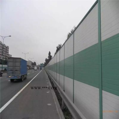 浙江高速公路隔音屏 空气能机械降噪板墙 钢化玻璃消音声屏障 隔音板厂家定制安装