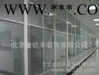 办公室双层钢化玻璃可调中空百叶隔断墙隔间图3