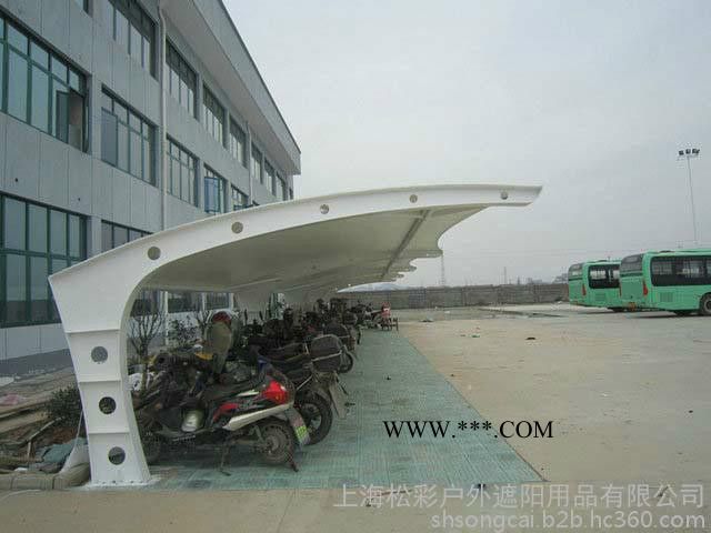 苏州膜结构车棚 雨棚 遮阳蓬 活动推拉蓬 钢化玻璃棚  阳光房图1