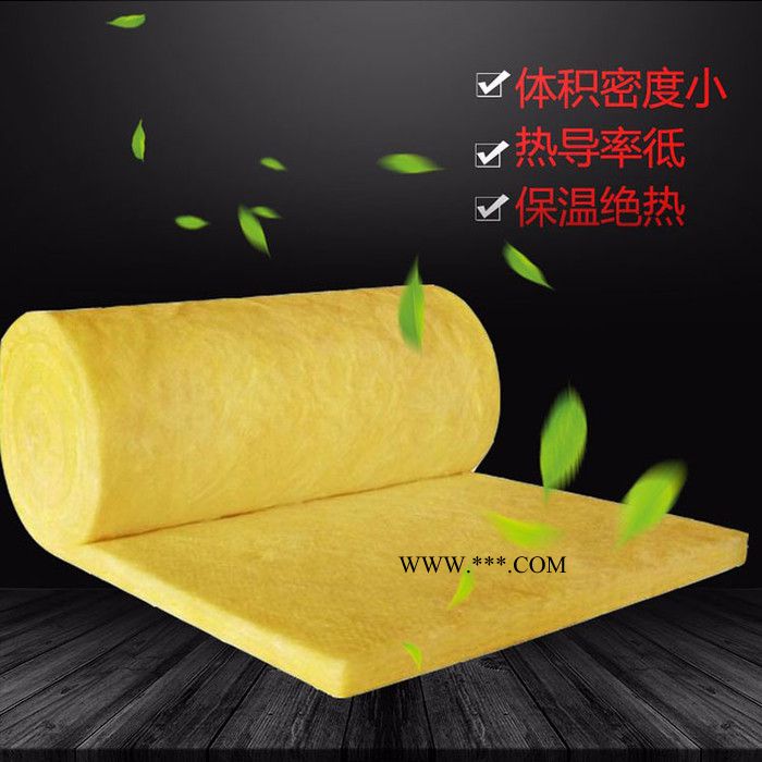 100mm厚铝箔贴面防火玻璃棉卷毡 钢结构屋顶保温隔热玻璃棉卷毡图3