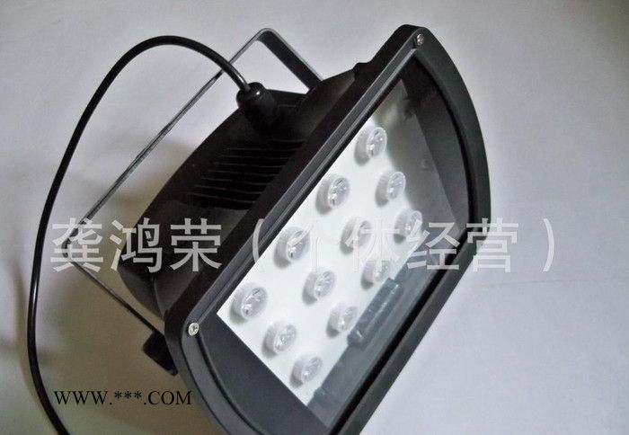 供应铝压铸钢化玻璃P65防护公园景观亮化照明用LED投光灯 铝壳IP65防护投光灯 防水防尘LED亮化照明投光灯图4