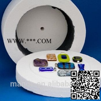 曼德1707006-8-6DIY工具热熔琉璃玻璃块建筑钢化玻璃50克蓝色十字花图案玻璃珠手工制作玻璃饰品配料图3