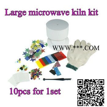 曼德1707006-8-6DIY工具热熔琉璃玻璃块建筑钢化玻璃50克蓝色十字花图案玻璃珠手工制作玻璃饰品配料图6