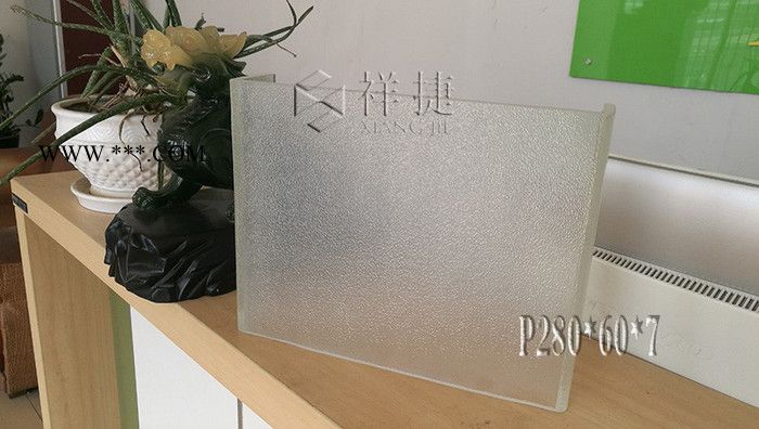 祥捷P280*60*7 钢化玻璃厂家 超白玻U型玻璃 U型玻璃厂家图3