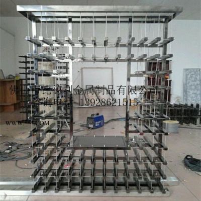比德利 供应不锈钢酒柜 恒温酒柜 展示酒架 杯架 钢化玻璃红酒柜