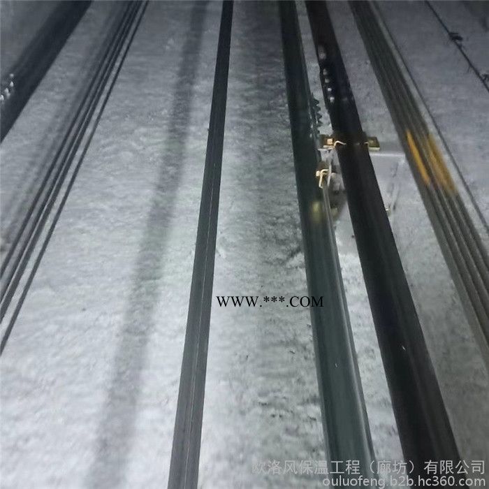 无机纤维喷涂 耐火耐高温硅酸铝喷涂 防火玻璃纤维喷涂 欧洛风 专业施工图5