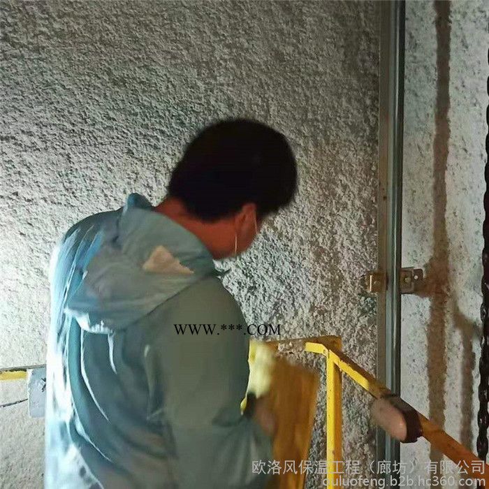 无机纤维喷涂 耐火耐高温硅酸铝喷涂 防火玻璃纤维喷涂 欧洛风 专业施工图3