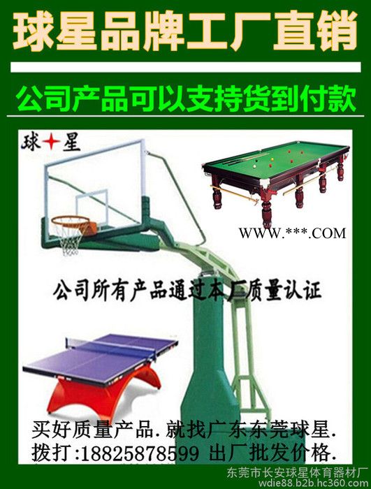标准篮球架 移动式篮球架 专业比赛标准室外户外钢化玻璃篮球架图6