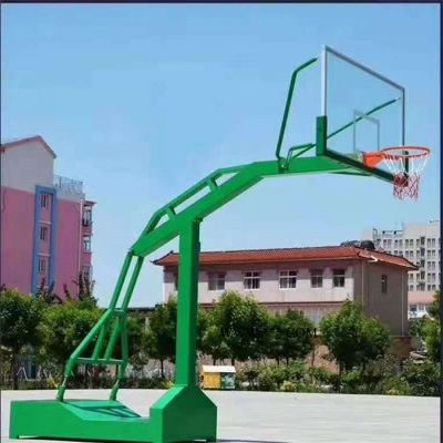双向篮球架 地埋式篮球架 钢化玻璃篮球架 沧州利宸专注体育