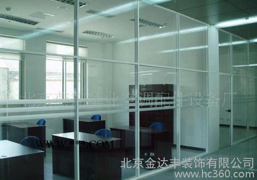 双层钢化玻璃隔墙高隔间隔断(图)图2