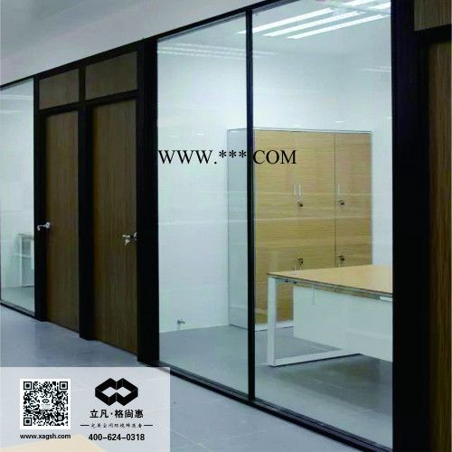 格尚惠  定西单层钢化玻璃高隔断   单层办公室铝合金高隔 定西钢化玻璃高隔断办公室铝合金高 写字楼独立办公室玻璃隔断图6