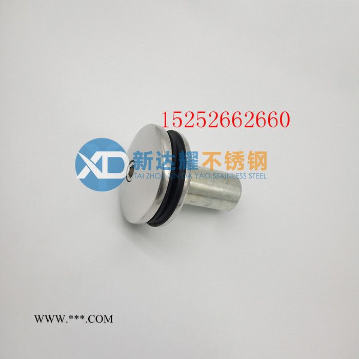 新达耀不锈钢幕墙玻璃夹具 免开孔玻璃夹 驳接件 方形梅花玻璃夹图3