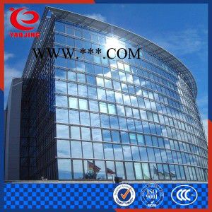 秦皇岛耀晶玻璃 幕墙玻璃图2