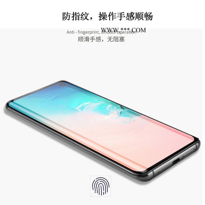 专业生产Samsung/三星 S10全屏钢化膜全胶 S10 PLUS手机保护膜全胶 s10plus热弯3D曲面玻璃防爆膜图2