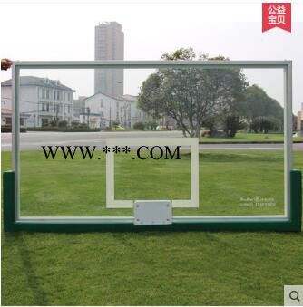 南宁市钢化玻璃篮板厂家 户外标准钢化玻璃篮球板图1