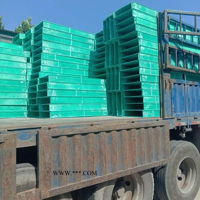 拉挤玻璃钢桥架 化工厂用槽式防火玻璃钢电缆桥架厂 皓洋定制图4