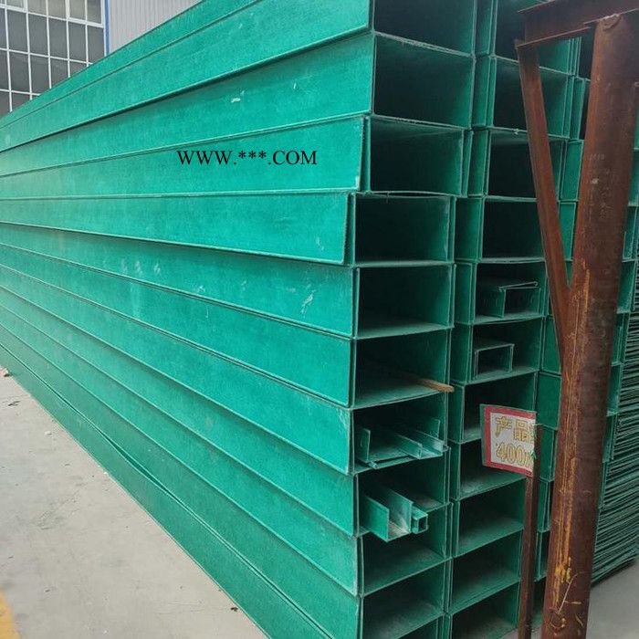 拉挤玻璃钢桥架 化工厂用槽式防火玻璃钢电缆桥架厂 皓洋定制图7
