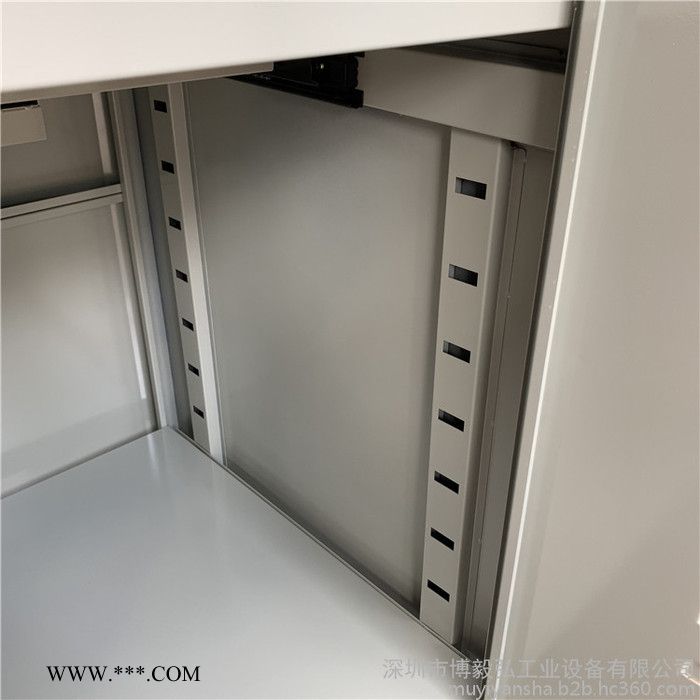 博毅弘深圳移动电脑柜 钢化玻璃PC柜 车间无尘电脑柜 数控机床柜 工业电脑设备控制柜图6