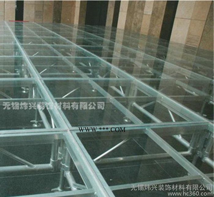 铝合金 钢化玻璃舞台 高度可调节拼装舞台 婚庆舞台车展展台图2