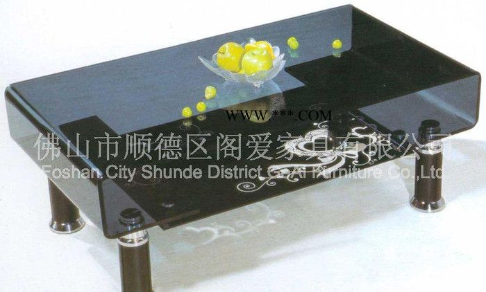 小额 双曲弯 钢化玻璃茶几 热弯玻璃茶几TA2044图3