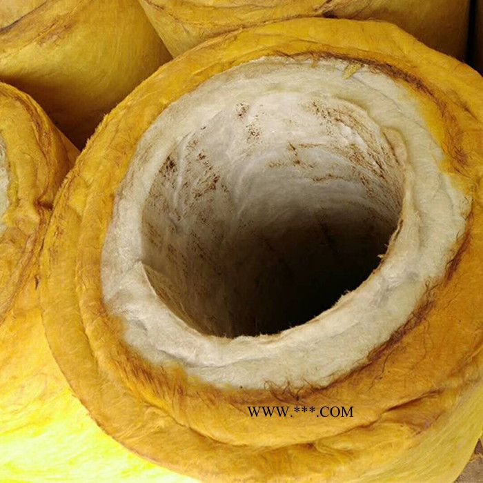 供应 高温管道防火玻璃棉管 吸音隔热玻璃棉管 憎水玻璃棉管图2
