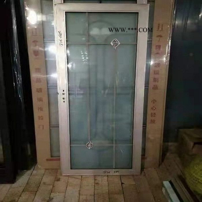 钛镁合金钢化玻璃门 铝合金折叠门生产厂家图8